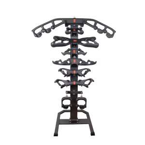 Комплект фитнес дръжки, Zoco Body Fit, SMF, ергономичен дизайн, включена поддръжка, черен 110641271