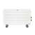 Home FK345TURBO electric heater with fan, white, 2000W / 1250W, thermostat control, free-standing, overheat protection, turbo fan function