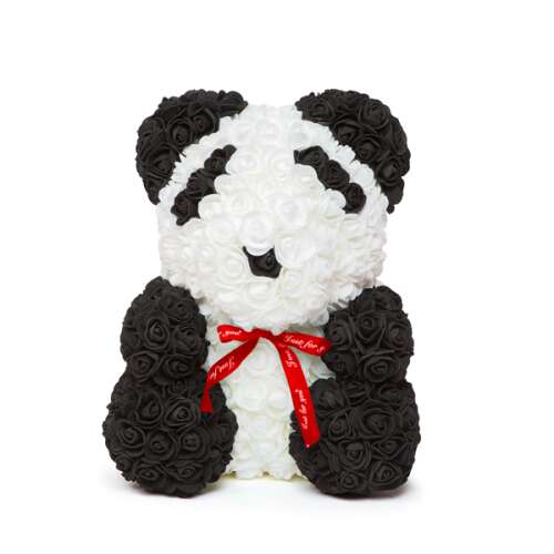 Ursulet Panda din Trandafiri - 40 cm 105817798