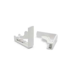 White Tablecloth Clips, Set of 4, Spring Loaded, Tablecloth Holders - Tablecloth weight