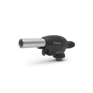 Cap de lipit cu gaz Fahrenheit cu aprindere piezo, negru și argintiu, vedere înclinată - Accesorii pentru unelte