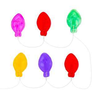 Luminițe Crăciun Geam - 6 LED - Beculețe Colorate