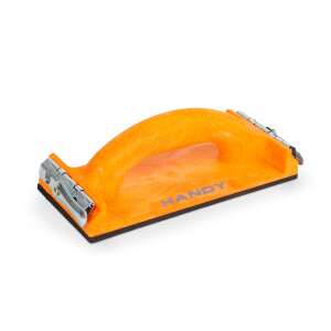 Bloc de șlefuit Slefuitor Handy, 230 x 105 mm, portocaliu, cu mâner confortabil - Instrument