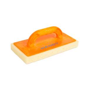 Handy float trowel with sponge, orange, 280 x 140 mm - Plaster Trowel