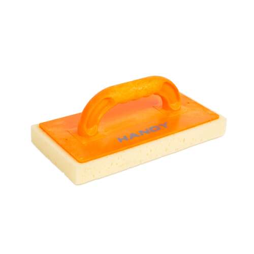 Handy float trowel with sponge, orange, 280 x 140 mm