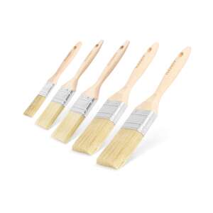 Handy Paint Brush Set of 5, with 1 inch, 1.5 inch and 2 inch brushes, perfect for painting projects - Paint Brush