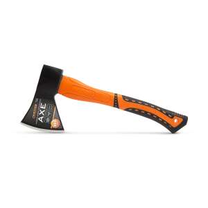 Topor Premium axe with fiberglass handle, 800g, orange and black - Axes & Hatchet