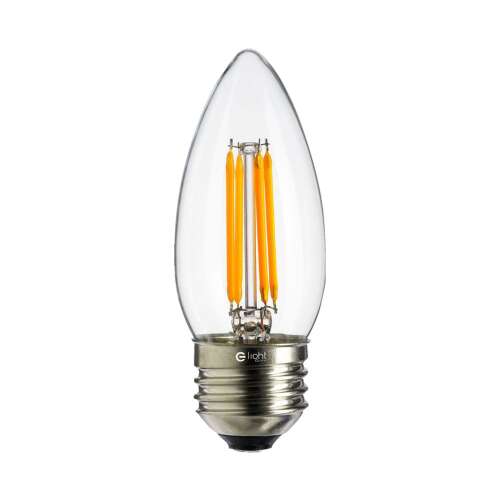 Eko-Light E27 C37 Filament LED izzó 4W 470lm 4000K semleges fehér - 40W-nak megfelelő 105823861