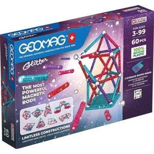 Geomag Glitter 60 db-os mágneses építőjáték