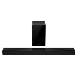 TCL Q75HE Soundbar with Wireless Subwoofer, 5.1.2 Channel, Dolby Atmos, DTS:X, 620W - Audio