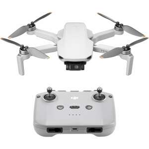 DJI Mini 4K drón távirányítóval, elölnézet - DJI