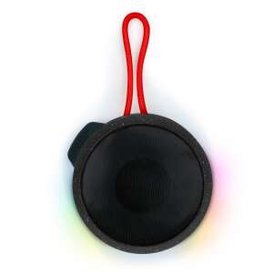 Bigben Party NANO Wireless Illuminated Speaker - Black, top view - Bigben Interactive Bluetooth Speaker