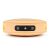 Bigben Party Nano orange wireless speaker, front view