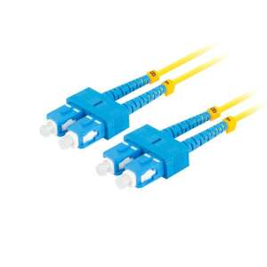 Lanberg FO-SUSU-SD11-0100-YE InfiniBand and fiber optic cable 10 m SC yellow - Lanberg Patch Cable