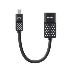 Belkin Mini DisplayPort auf HDMI Adapterkabel, 0,127 m, Schwarz - DisplayPort-Konverter