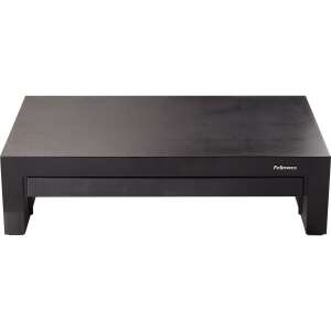 Fellowes Designer Suites monitor állvány fiókkal, fekete - Fellowes