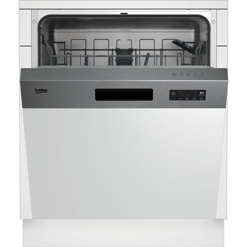 Beko BDSN153E3X beépíthető mosogatógép nyitott ajtóval - Beko