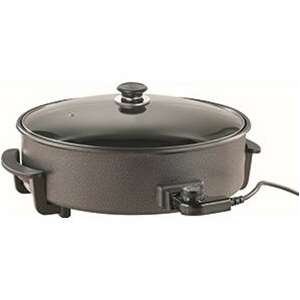 ISKRA EPP-40-9 Electric Skillet with Glass Lid - Electric Cookware