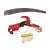 Hecht M4B1 pole pruner attachment with saw, steel tree pruner head for high branches