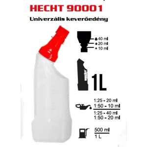 Hecht 90001 Universal Mixing Bottle, 1L - Garden