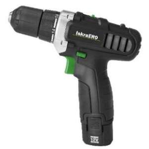 Iskra ERO IE-CD62-120S Akku-Bohrschrauber, 12V, 18+1 Drehmomentstufen, 12Nm, 0-1500 U/min, LED-Licht, Schnellladegerät, Softgrip, 0,8-10mm Spannzangenkapazität, 16mm Bohrdurchmesser in Holz, 8mm Bohrdurchmesser in Metall - Iskra Bohrmaschinen und Schraubendreher