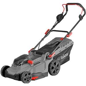 Iskra IX-LM36 Cordless Lawn Mower, Grey-Red - Lawn Mower
