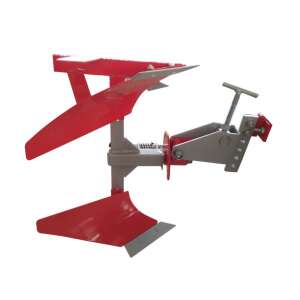 Hecht 007125 double-sided plow, red, for tractors - Hecht
