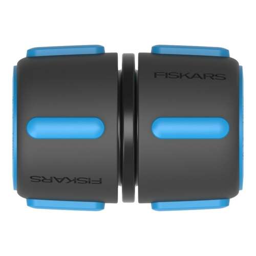 Fiskars tömlőjavító, 13-15 mm (1/2-5/8) csatlakozó, fekete és kék