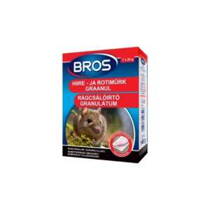 Bros Гранули за борба с гризачи 140g, аромат на царевица, 7 x 20g торбички, безопасни за деца и домашни любимци - Родентицид