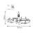 Wallity Decorative Metal Wall Accessory Black London 105891813