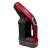 Iskra JC-229 handheld steamer, red and black, for cleaning hard-to-reach areas