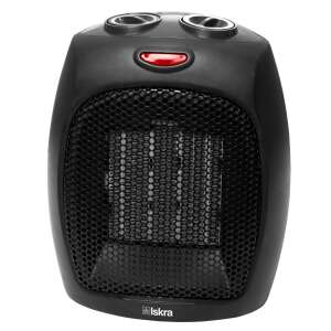 Iskra PTC-808 Electric Fan Heater, black, 1500W - Space Heater