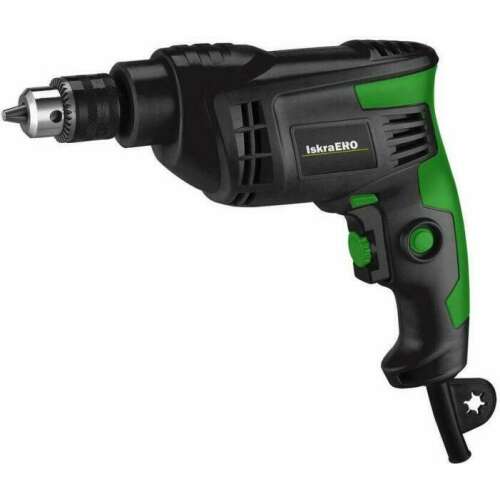 Iskra Ero IE-ED500 Elektrobohrer, Grün-Schwarz