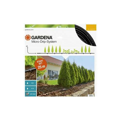 Gardena Micro-Drip-System Start Set 25m for watering rows of plants