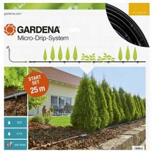 Gardena Micro-Drip-System Стартов комплект 25m за поливане на редове растения - Gardena Капково напояване