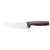 Fiskars Functional Form medium chef's knife, black and orange handle, stainless steel blade