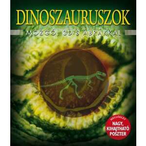 Dinószauruszok mozgó 3D-s ábrákkal 45502032 