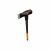 Fiskars X46 splitting axe on white background