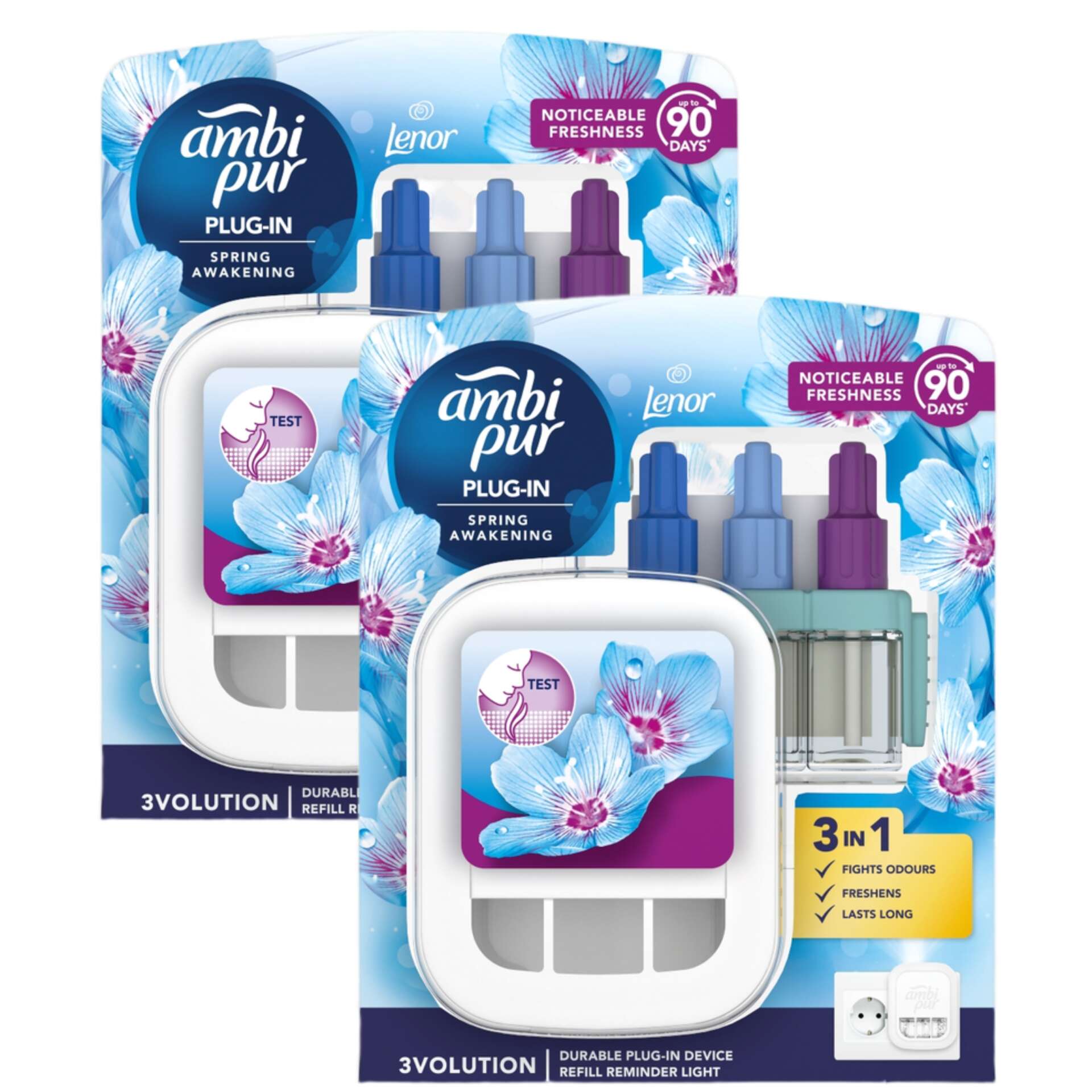 Ambi Pur 3Volution Spring Awakening Légfrissítő Utántöltő - 2x20ml