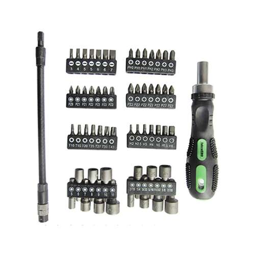 ISKRA ERO CSAVARHÚZÓ BIT KÉSZLET HTS-58 csavarhúzó bit készlet, 30 darabos, különféle méretű és típusú biteket tartalmaz, ideális otthoni javításokhoz és barkácsoláshoz