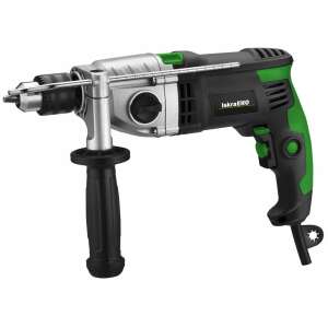 ISKRA ERO IE-ED1050 1050W кабелен чук, 2 скорости, патронник 13mm, променлива скорост, обратен ход, ограничител на дълбочината, странична дръжка, гумена дръжка - Iskra