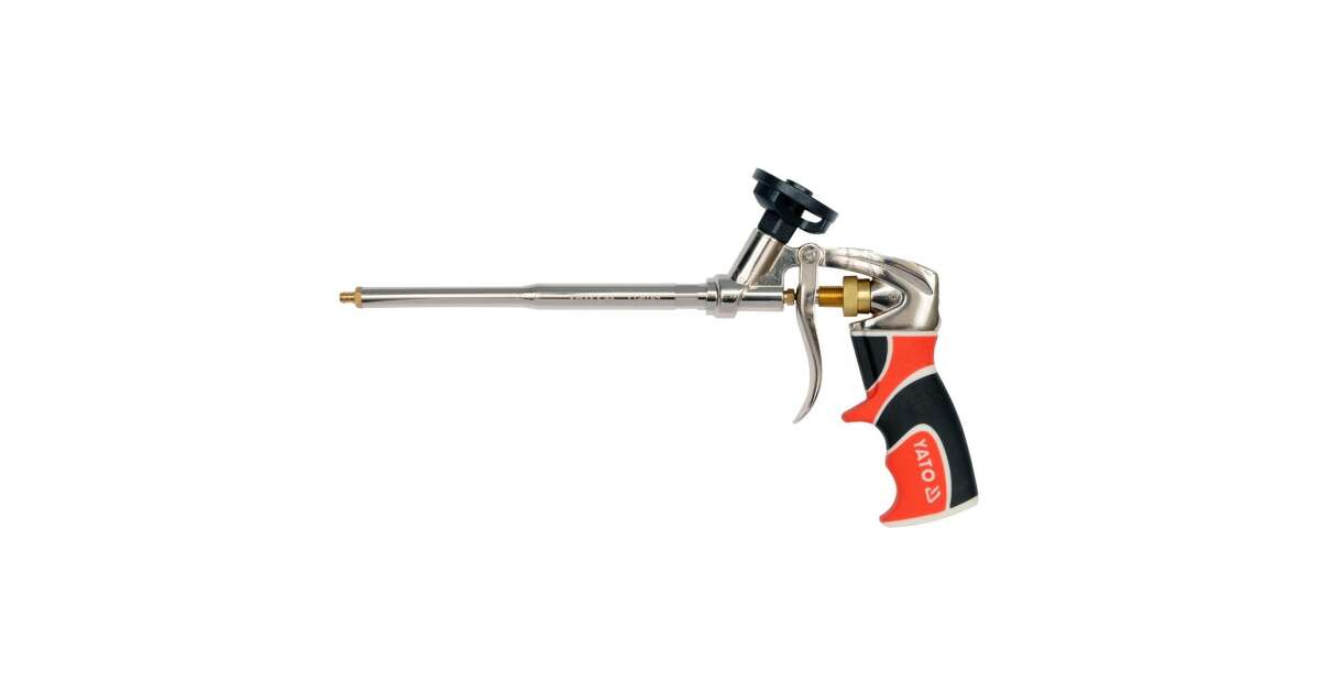 Yato Professional Expanding Foam Gun | Heavy Duty Polyurethane Foam Applicator Tool