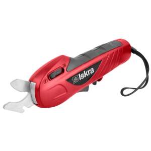 Iskra M0E-6ET-7.2 Battery-powered Secateurs, Red