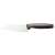 Fiskars Functional Form small kitchen knife, black handle with orange accents