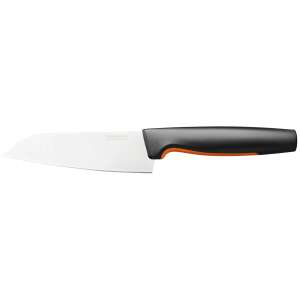Кухненски нож Fiskars Functional Form, малък, черна и оранжева дръжка, острие от неръждаема стомана - Fiskars Кухненски нож