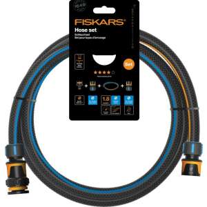 Fiskars Induló tömlőszett, 13 mm(1/2) 1,8 m csatlakozókkal Q4