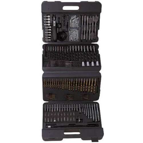 ISKRA ERO 204-piece drill and bit set FST204, 204 piece drill and bit set, drill and bit set, drill bit set, drill bits, drill set, drill and driver set, drill and screwdriver set, drill and bit kit, drill bit kit, drill bit set with case, drill bit set in case, drill bit set with storage case