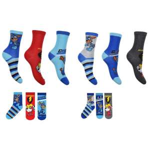 6 pár Mancs Őrjárat zokni fiúknak, Chase, Marshall és Skye karakterekkel - Nickelodeon