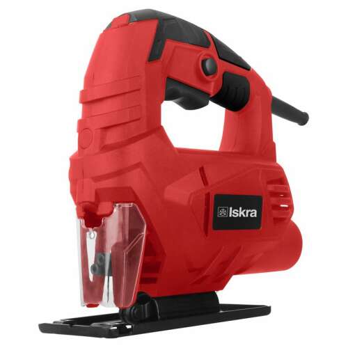 ISKRA JS450 450W Electric Jigsaw, red, power tool, home improvement, DIY, woodworking