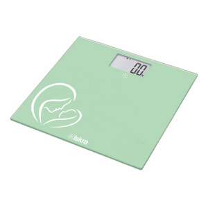 ISKRA GBS1502-MB Badezimmerwaage, grün, digital, gehärtetes Glas, 150 kg Kapazität, Gewichtsmessung, Gewichtsabnahme, Körpergewicht, Gesundheit, Fitness - Test-Analysegerät